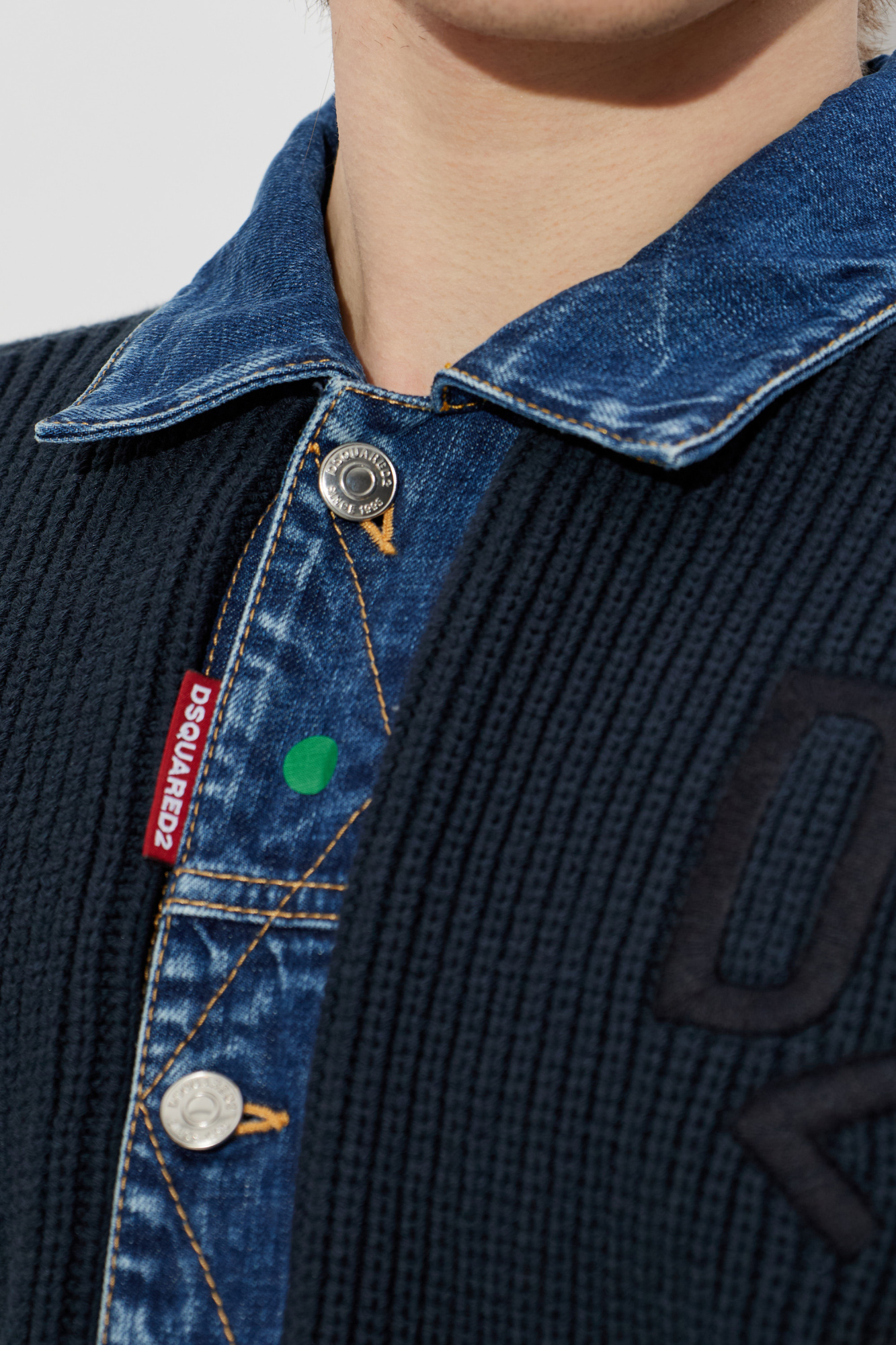 Dsquared2 Cardigan with logo | Men's | Vitkac